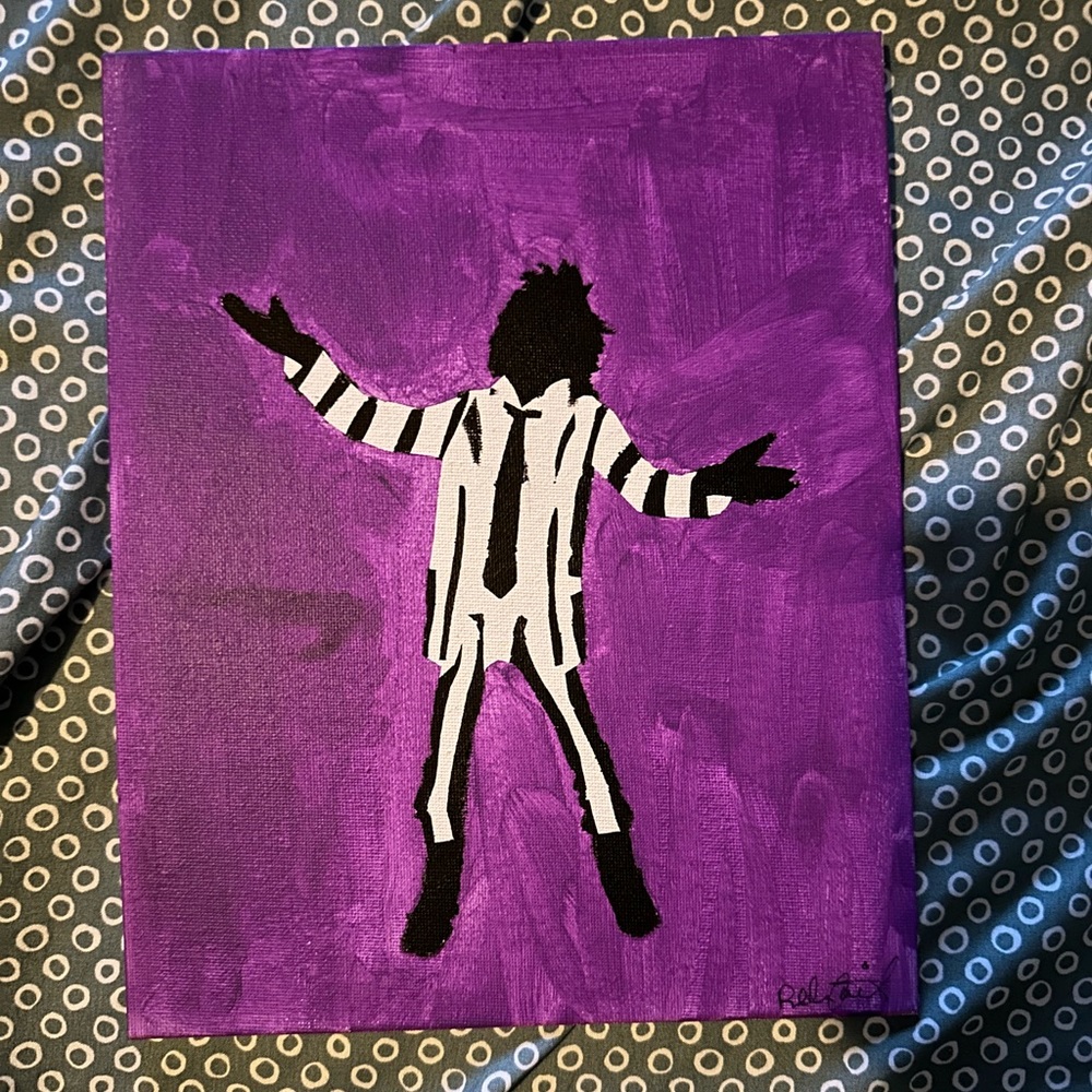 Beetlejuice Painting